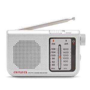 RS-55 RADIO-AIWA AM/FM SILVER