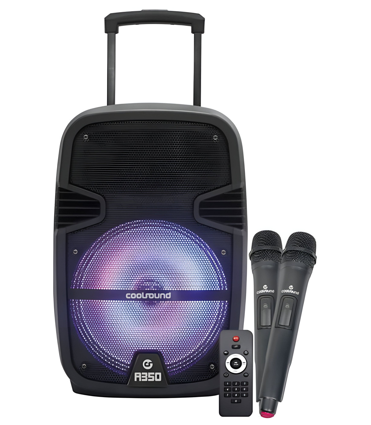 CS0142 ALTAVOZ 350W (50W) 2 MICROFONOS