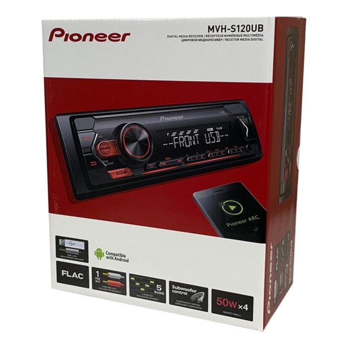 MVH-S120UB PIONEER RADIO USB CAR AUDIO