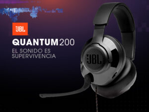 QUANTUM 200 JBL GAMING AURICULARES CABLE