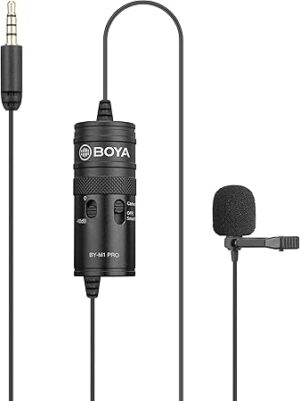 BY-M1 PRO BOYA MICROFONO 3.5MM LAVALIER