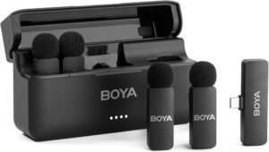 BY-V4U 4-CHANEL MICROFONO-BOYA WIRELESS