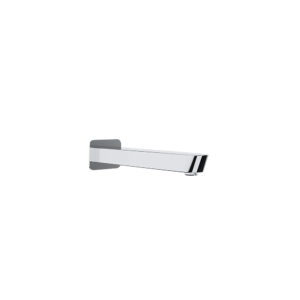 Caño de pared para bañera de 232mm, cromo