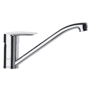 Civic,monomando de cocina con caño giratorio,cromo