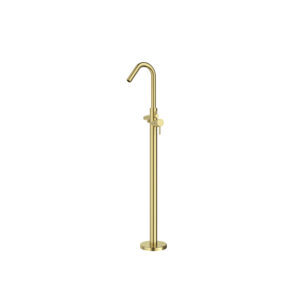 Odisea Joya,columna monomando para bañera,oro cepillado