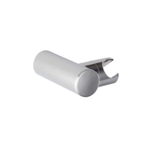 Soporte orientable de pared circular para ducha, cromo