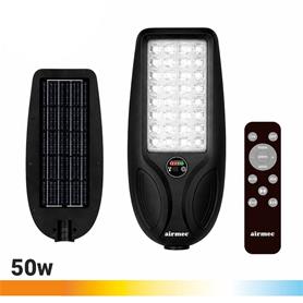 FAROLA SOLAR SERIE LISBOA 50W AIRMEC 400 LUMENS