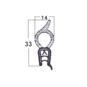 PERFIL CONTORNO MALETERO (1 MT)