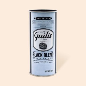 Café Black Blend Arábica Natural Lata 250 gr grano
