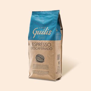 Café Descafeinado Natural Espresso 100% Arábica 1 kg grano