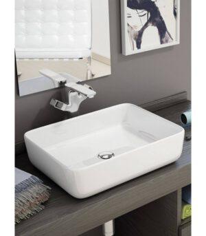 Lavabo sobre encimera Iris cerámico