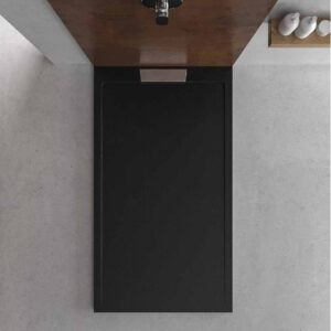 Plato de ducha de resina Grafito Ral 7016